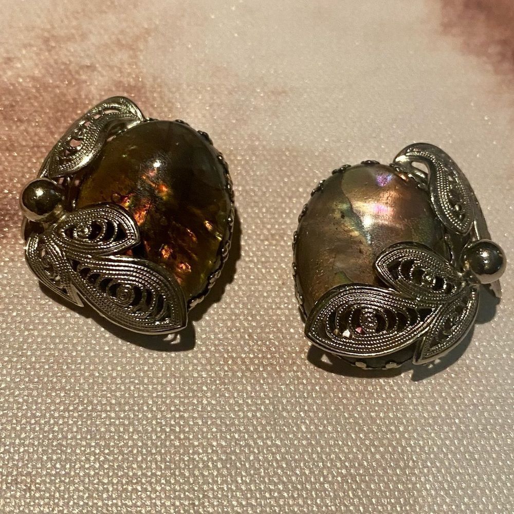 Vintage Signed Germany Earrings